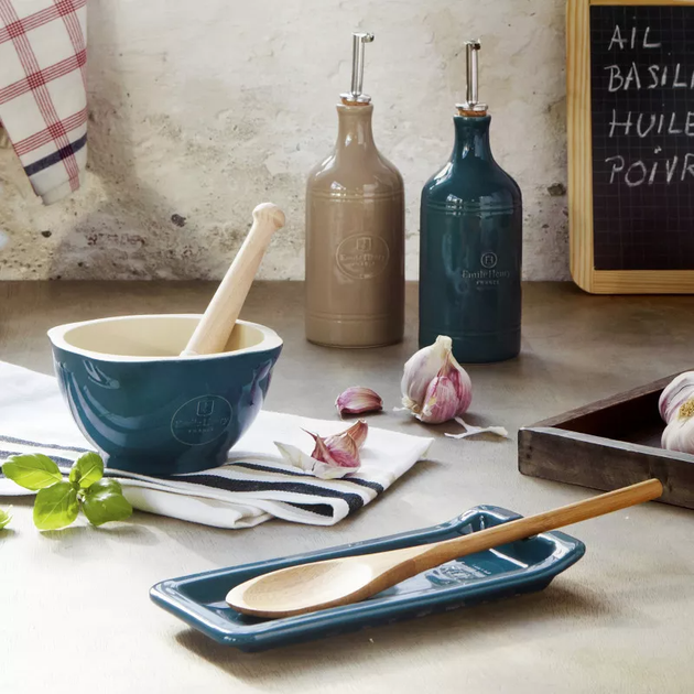 Пляшка для олії Emile Henry Kitchen Tools 0,45 л синя (730215) - зображення 2