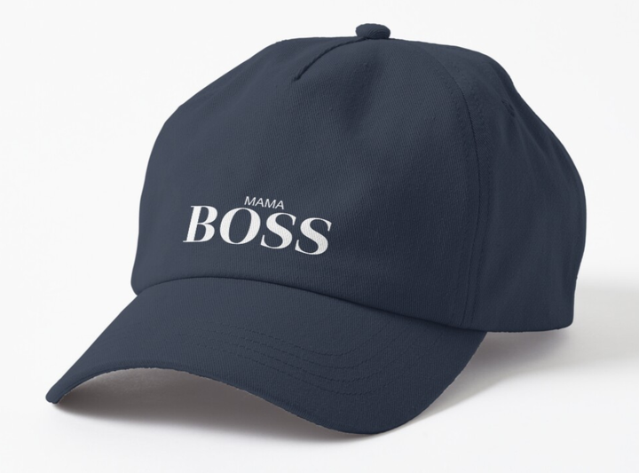 Кепка Унисекс Malfini с принтом Мама Boss для мамы Темно-синий - Фото 1 Кепка Унисекс Malfini с принтом Мама Boss для мамы Темно-синий - изображение 1