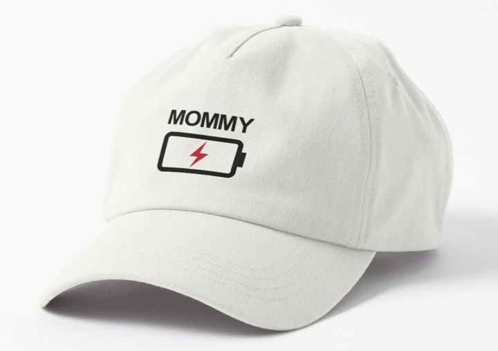 Кепка Унисекс Malfini с принтом Mommy cела батарейка для мамы Белый - Фото 1 Кепка Унисекс Malfini с принтом Mommy cела батарейка для мамы Белый - изображение 1
