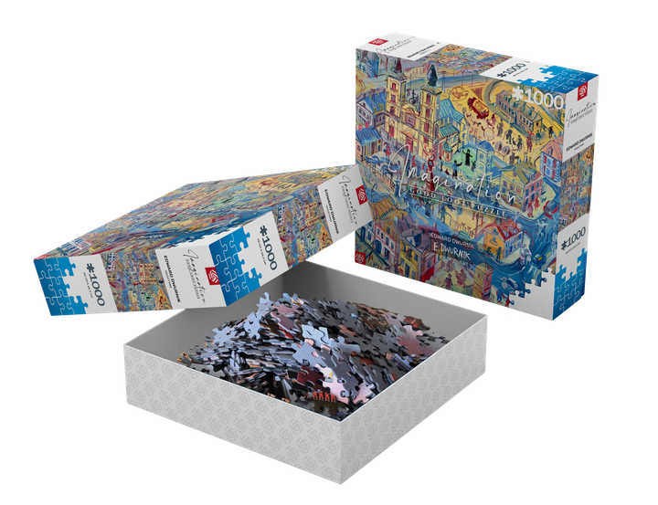 Пазли Good Loot Imagination Edward Dwurnik Radzymin 1000 елементів (5908305239635) - зображення 8
