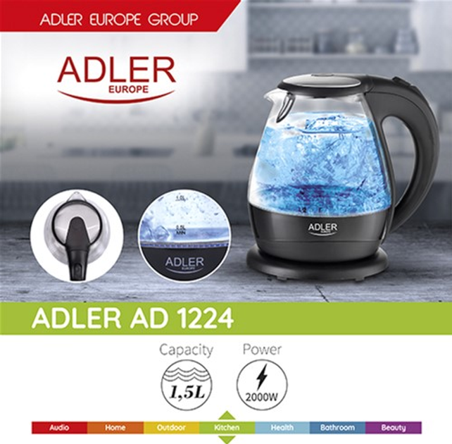 Czajnik elektryczny Adler (AD 1224) - obraz 10