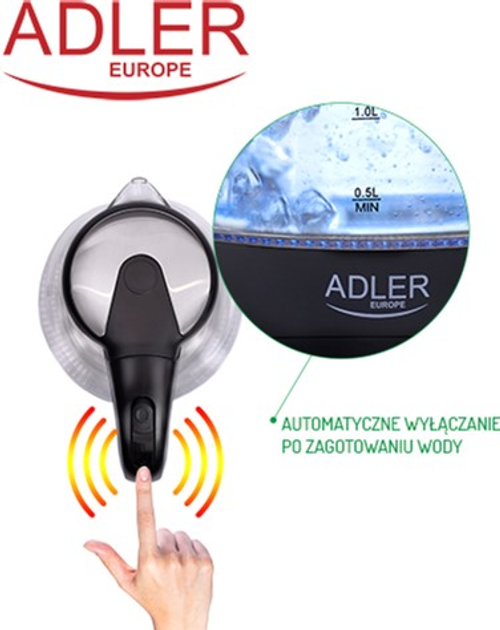 Czajnik elektryczny Adler (AD 1224) - obraz 13
