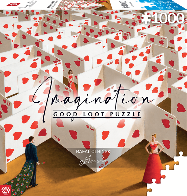 Puzzle Good Loot Imagination Rafał Olbiński Defence Excessive Meticulousness 1000 elementów (5908305243748) - obraz 1