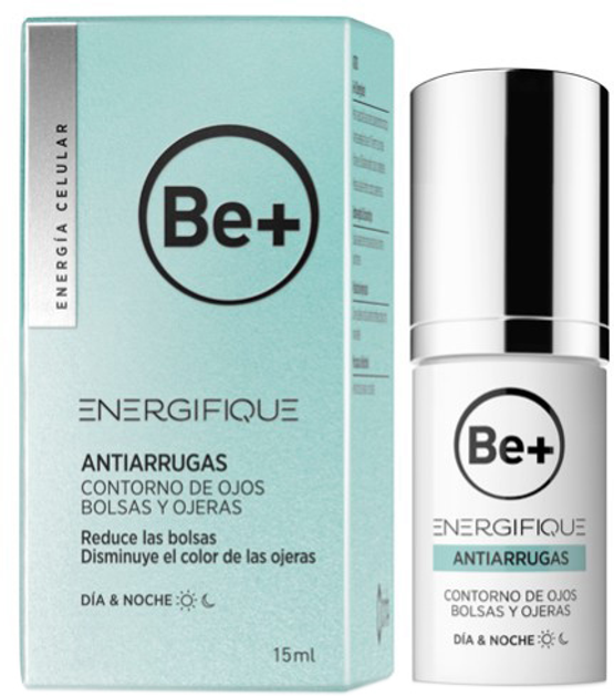 Крем для повік Be+ Energifique Anti-wrinkle Bags and Dark Circles 15 мл (8470001881434) - зображення 1