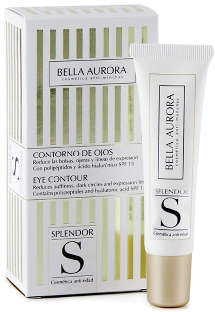 Крем для шкіри навколо очей Bella Aurora Splendor Eye Contour 15 мл (8413400001980) - зображення 1