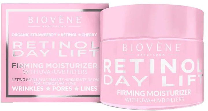 Krem do twarzy Biovene Retinol Day Lift Firming Moisturizer 50 ml (8436575095042) - obraz 1