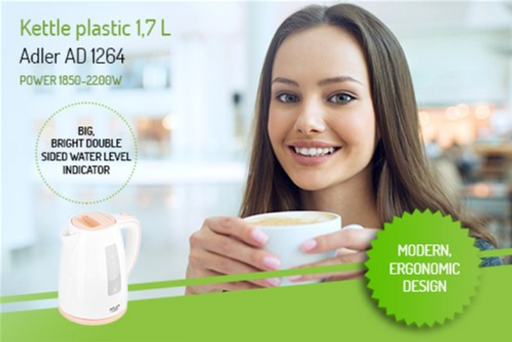 Czajnik elektryczny Adler AD 1264 (5902934830928) - obraz 6