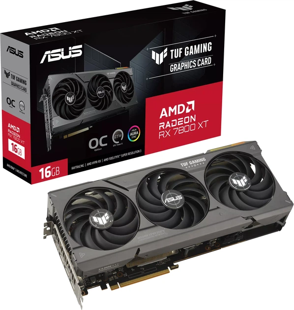 ジャンク AMD 7950x TUF x670e RX7900XTX 24GB Видеокарта Asus PCI-Ex Radeon RX 7900 XTX TUF Gaming OC 24GB GDDR6