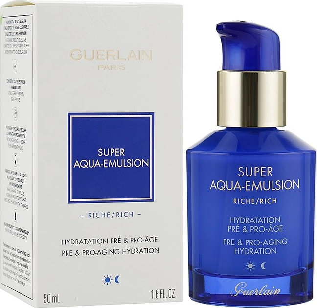 Емульсія для обличчя Guerlain Super Aqua Emulsion Rich 50 мл (3346470615441) - зображення 1