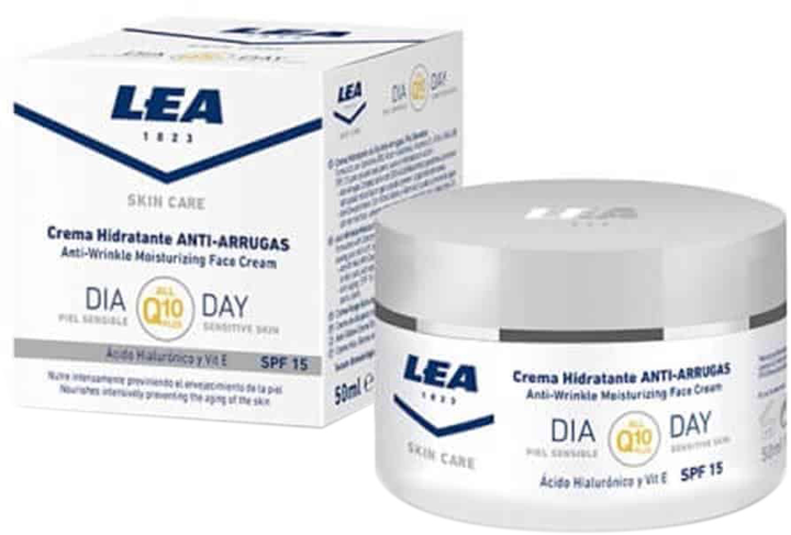 Krem do twarzy Lea Skin Care Crema Facial Anti-Arrugas Q10 50 ml (8410737004097) - obraz 1