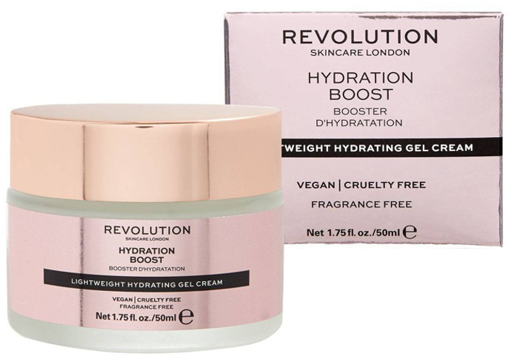 Krem do twarzy Revolution Make Up Hydration Boost Lightweight Hydrating Gel Cream 50 ml (5057566023436) - obraz 1