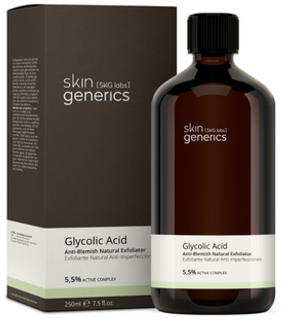 Флюїд для обличчя Skin Generics Glycolic Acid Anti-Blemish Deep Cleanser 5.5% Active Complex 250 мл (8436559340328) - зображення 1