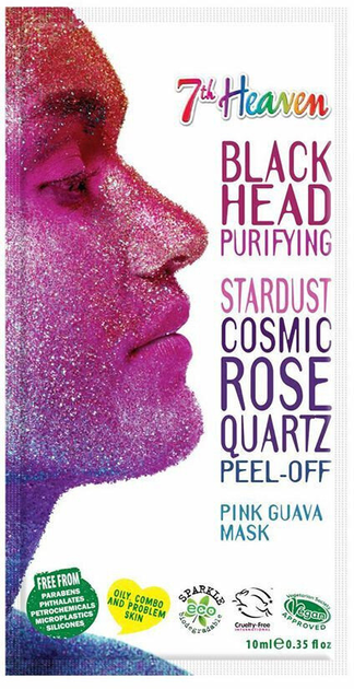 Filmowa maska do twarzy Montagne Jeunesse Stardust Cosmic Rose Quartz Peel-Off Mask 10 ml (83800049592) - obraz 1