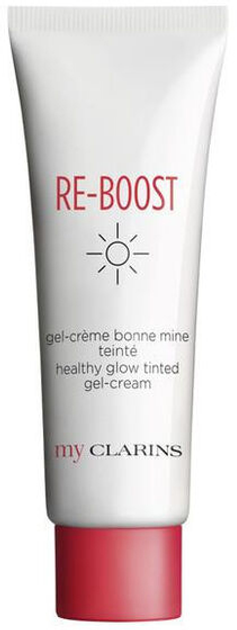 Кремова маска для обличчя Clarins Re-Boost Healthy Glow Tinted Gel Cream 50 мл (3380810435313) - зображення 1