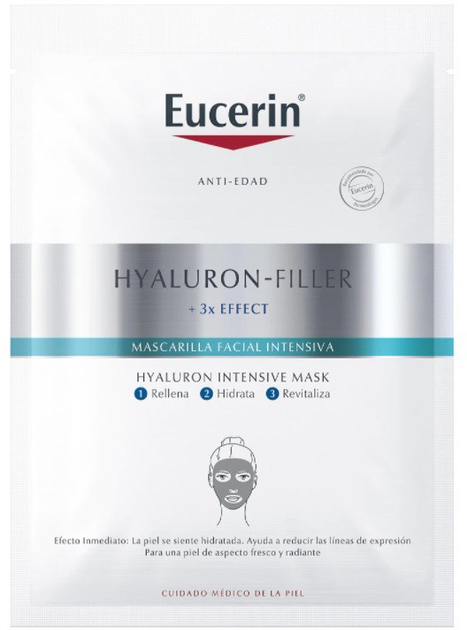 Тканинна маска для обличчя Eucerin Hyaluron-Filler Intensive Facial Mask 75 мл (4005900667014) - зображення 1