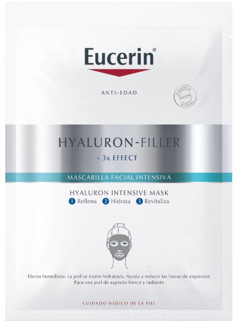 Maseczka do twarzy na tkaninie Eucerin Hyaluron-Filler Intensive Facial Mask 75 ml (4005900667014) - obraz 1