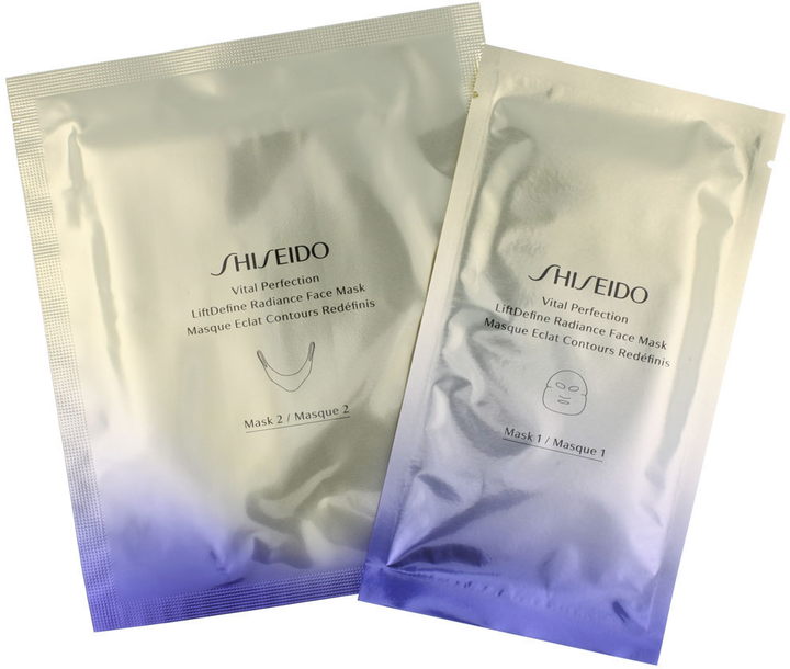 Maseczka do twarzy na tkaninie Shiseido Vital Perfection Liftdefine Radiance Face Mask 25 ml (729238169579) - obraz 1