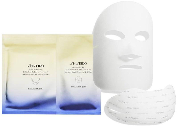 Maseczka do twarzy na tkaninie Shiseido Vital Perfection Liftdefine Radiance Face Mask 25 ml (729238169579) - obraz 2
