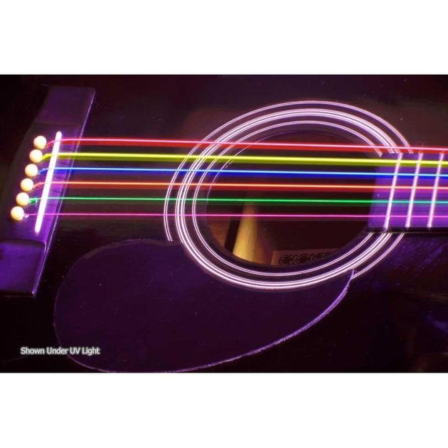 Dr Neon Multi Color Acoustic Guitar Strings