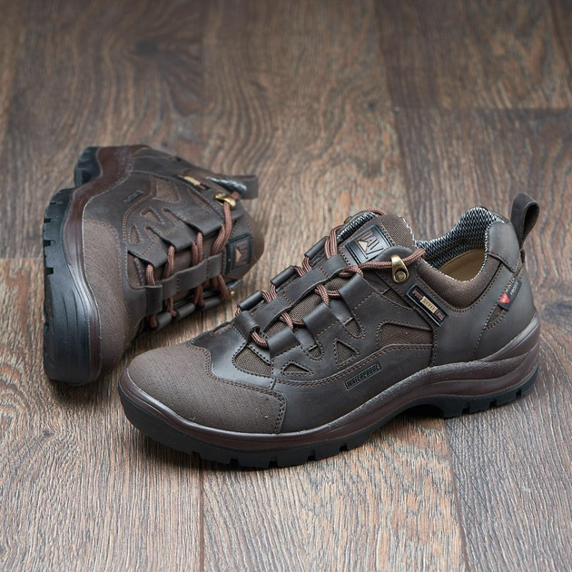 Тактичні коричневі демісезонні кросівки розмір 34 - зображення 2