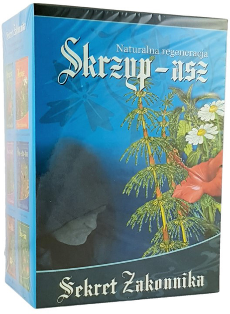 Чай для роста волос ASZ Sekret Zakonnika Skrzyp-Asz 40x3 г (5903027000365) - изображение 1