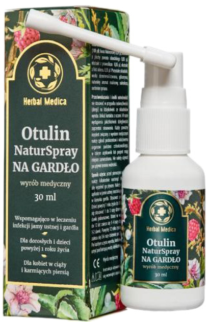 Спрей для горла Herbal Medica Otulin NaturSpray 30 мл (5906874431368) - изображение 1