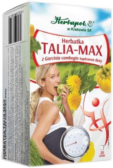 Чай Herbapol Fix Талия-МАКС 20 шт (5903850003847) - изображение 1