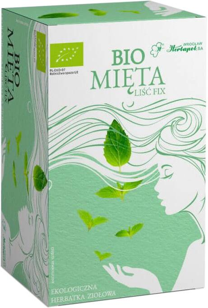 Трав'яний чай Herbapol Mint BIO 20 шт (5906014213205) - зображення 1