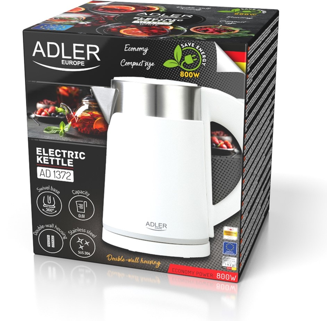 Електрочайник Adler AD 1372 (5903887809665) - зображення 7