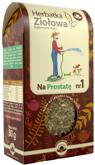 Чай травяной Natura Wita для простаты №1 80 г (5902194542432) - изображение 1