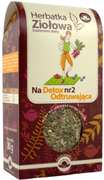 Чай травяной Natura Wita Детокс №2 Детокс 80 г (5902194542586) - изображение 1