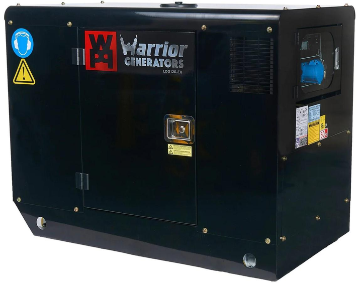 Генератор дизельний Warrior Silent 11000 Вт 10/11 кВт (LDG12S-EU) - зображення 1