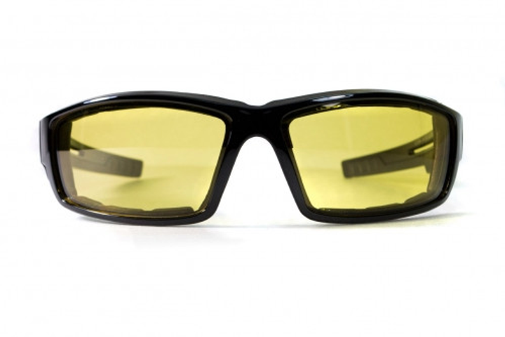 Очки защитные фотохромные Global Vision Sly Photochromic (yellow) желтые фотохромные - изображение 2