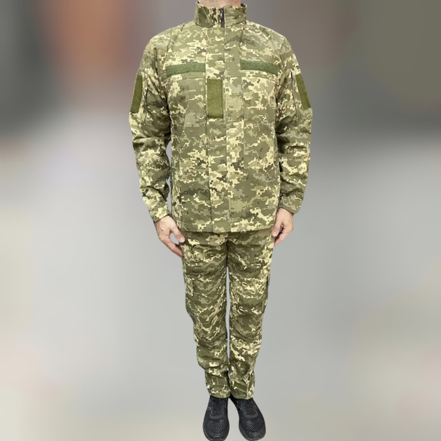 Військова форма Wolftrap (китель і штани), Піксель український, Олива, розмір L, тактична військова форма - зображення 1