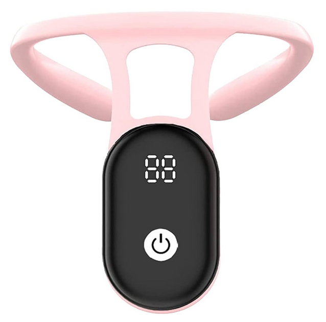 Умный корректор осанки для спины с вибрацией Posture training device USB Розовый (KG-10223) - изображение 1