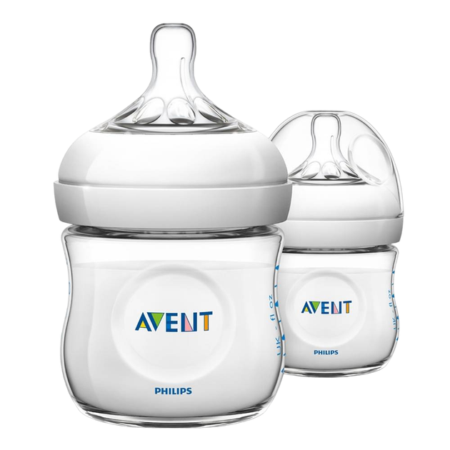 Пляшка для годування Avent Baby Bottle PP Natural Біла 2U x 125 мл (8710103561873) - зображення 1