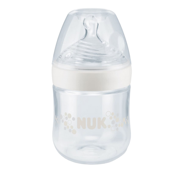 Butelka do karmienia Nuk Nature Sense Bottle 150ml Silicone 0-6 S 150ml (4008600271659) - obraz 1
