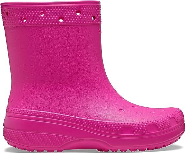 Женские резиновые сапоги Crocs Classic Rain Boot 41 Розовые 208363 ...