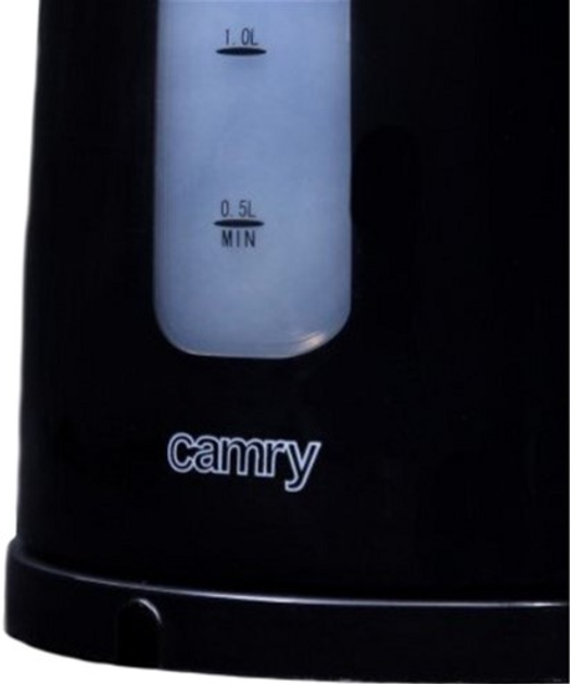 Електрочайник Camry Black (CR 1255b) - зображення 6