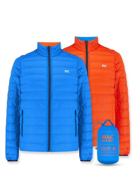 Mac in a Sac POLAR REVERSIBLE DOWN JACKET MEN Blue Orange XS ROZETKA