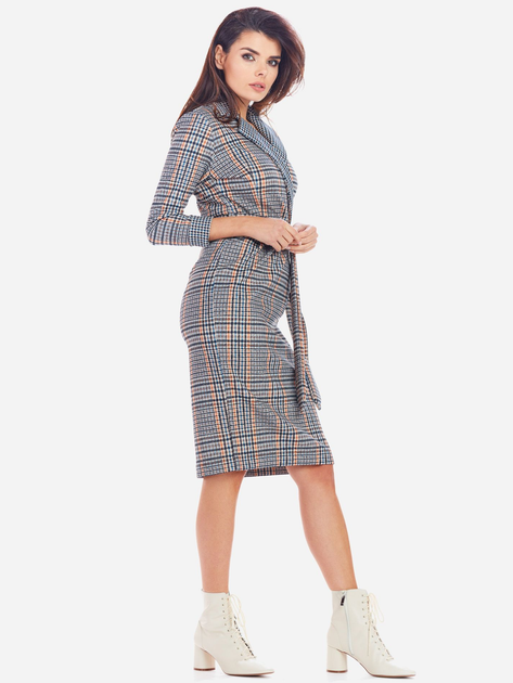 Sukienka marynarka damska Awama A362 212855 M Granatowa (5902360550155) - obraz 3