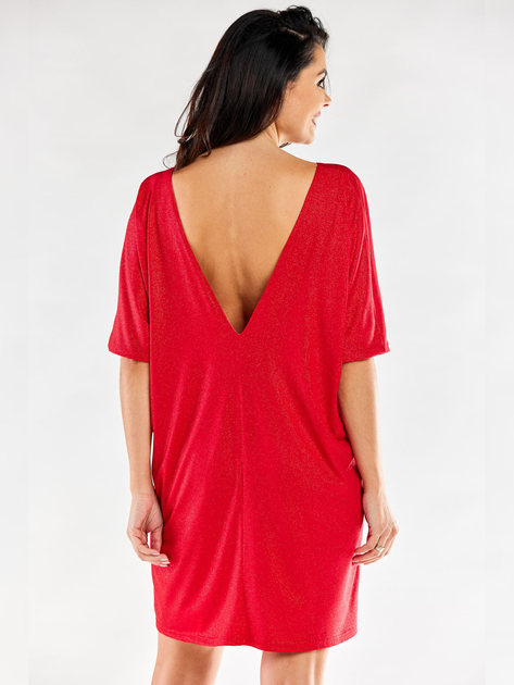 Плаття жіноче Awama A557 1259725 One Size Червоне (5902360575424) - зображення 2