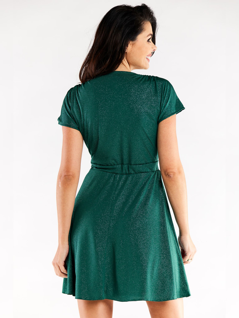 Плаття жіноче Awama A558 1259729 M Темно-зелене (5902360575530) - зображення 2