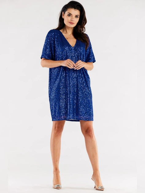 Плаття жіноче Awama A566 1259755 One Size Синє (5902360576537) - зображення 3