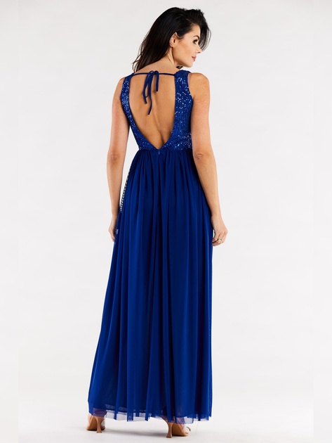 Плаття жіноче Awama A486 1259762 XL Синє (5902360575868) - зображення 2
