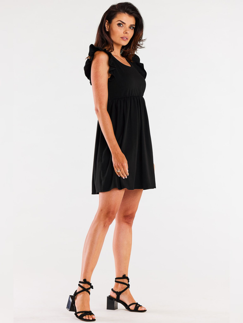 Sukienka trapezowa damska Infinite You M297 1424509 L Czarna (5902360572058) - obraz 3