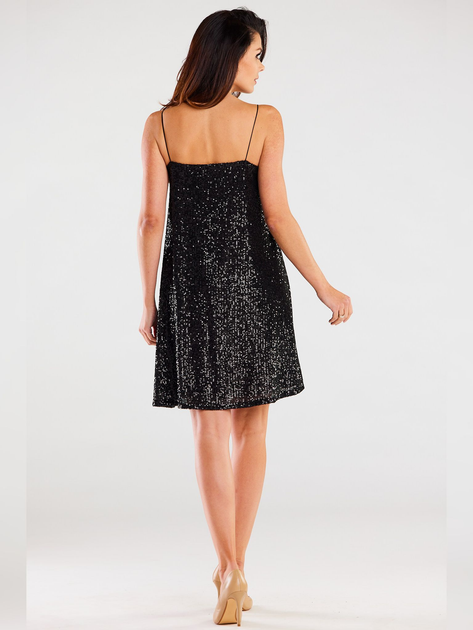 Сарафан жіночий Awama A349 106934 XL Чорний (5902360547674) - зображення 6