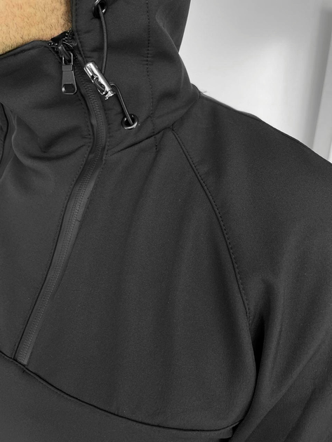 Куртка тактическая softshell Черный 2XL - изображение 2