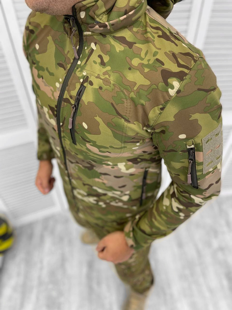 Армейская куртка софтшел acord Мультикам XL - изображение 2