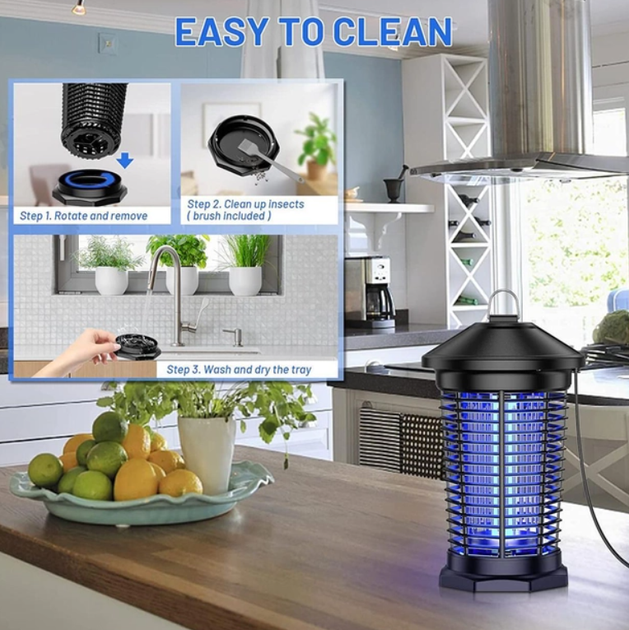 Электрический уничтожитель насекомых 4000V Bug Zapper Jepwe - изображение 3
